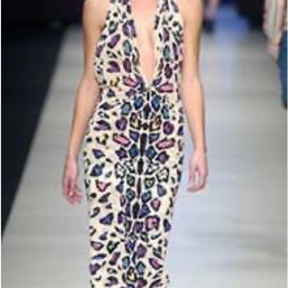 Missoni Multicolor Backless Dress